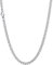 Richsteel herren Kette 3mm breit 55cm Kubanische Kette aus Edelstahl Panzerkette Halskette in Silber für Frauen und Männer