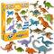 Magdum 15 Dinosaurier Spiel Zeug - Magnete Kinder für magnettafel - Magnet Spielzeug Kinder - Kühlschrankmagnete Kinder - Kühlschrank Magnete Set Kinder -Spielzeug ab 3 Jahre - Lernspiele ab 3 Jahr