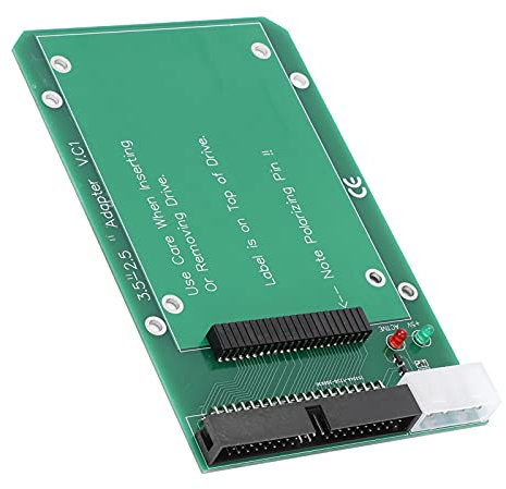 Adattatore IDE da 2,5 a 3,5, Disco Rigido IDE da 44 Pin 2,5 Pollici del Laptop a Porta PATA Desktop da 40 Pin da 3,5 Pollici, unità Disco Rigido HDD a Scheda Connettore Porta PATA