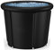 Portable Ice Bath for Cold Water Therapy Training/an Ice Bathtub for Athletes - Adult Spa for Ice Baths and Soaking - Outdoor Cold Plunge Tub (Black)