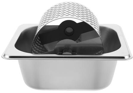 iplusmile Rullo per Burro in Acciaio Inox da 1 Litro Supporto Utensile Spalmatore Professionale per Hamburger Barbecue Pasticceria e Uso Domestico