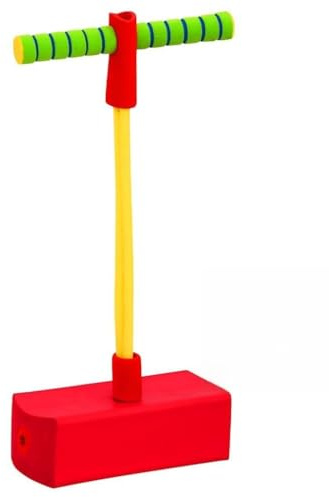 Mangloder Pogo Stick para niños de 50 cm con asas antideslizantes para diversión segura en el jardín y el parque, adecuado para niños de hasta 50 kg, promueve el equilibrio, la coordinación y las