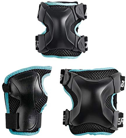 Rollerblade - Pattini in linea da donna X-Gear W 3, Donna, Protezione per pattini in linea., 067P0300 100, Nero , L