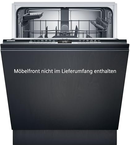 Siemens SX63HX30AE iQ300 Vollintegrierter Geschirrspüler, D, 84 kWh, 13 MGD, Smart Home kompatibel via Home Connect, varioSpeed Plus, varioFlex Körbe
