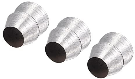 sourcing map Cuñas redondas de mango de acero para hacha martillo de garra trineo martillo hacha mango cuña 3 unids 11mm