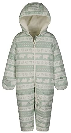 Simple Joys By Carter's Baby One-Piece Snowsuit Bunting, Sage, 6-9 Months