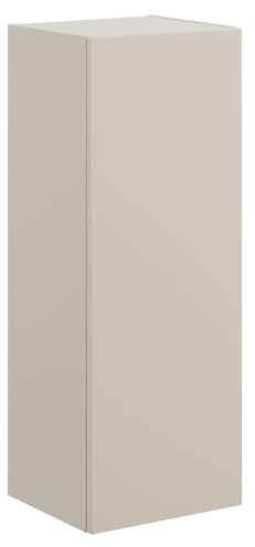 Lomadox Badezimmer Hängeschrank in Kaschmir matt, 1 Tür