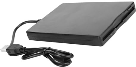 Acouto Portable Floppy Drive 3,5-tums Kortläsare Datortillbehör Externt Avtagbar Väska för Enkel och Extern USB 3 5-tums Stationär Bärbar Diskett Lättvikt är Portable Floppy