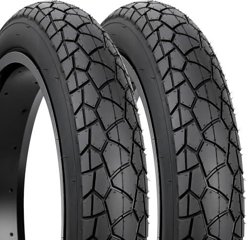 GRELiving 76-406 - Pneumatico per bicicletta elettrica, 20 x 3,0 pollici, 40 psi 3.0, pneumatico per bicicletta elettrica / mountain bike / Snow Bike (2 pneumatici + 2 leve per pneumatici, senza