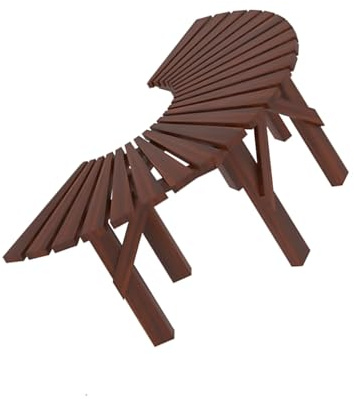 Générique Banc d'arbre Enveloppant, Siège Semi-Circulaire De Jardin, Bancs De Mobilier D'extérieur en Forme D'éventail,for Pelouse,Piscine,Cour, Patio(Semicircle)