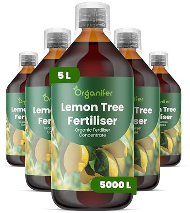 Fertilizante Líquido Para Árbol De Limón - 5x1L - NPK 2-1-8