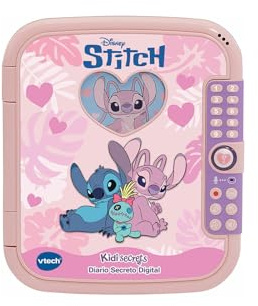 Disney Stitch Kidisecrets Diario Segreto Digitale Rosa