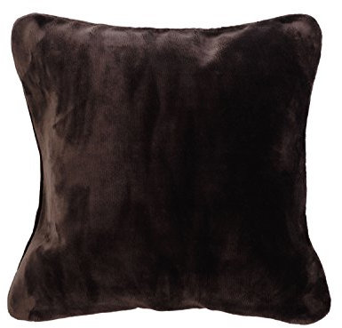 Gözze - Premium Cashmere-Feeling Kissenbezüge, 500 g/m², 50 x 50 cm - Schoko