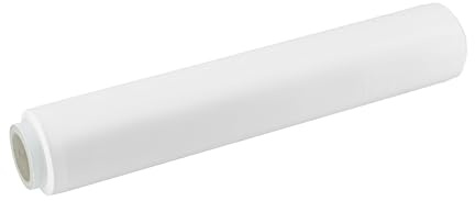 IMBALLAGGI 2000 - Film Estensibile Imballaggio Bianca, 1 Rotolo 160Mx30MYx50H cm per Imballaggio Multiuso, Pellicola Imballaggio Extra Resistente, Rotoli Imballaggio per Spedizioni e Trasloco