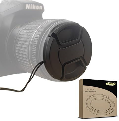 39mm Lens Cap Center Snap on Lens Cap Suitable for Compatible with All Brands Any Ø39mm with Camera Lenses.
