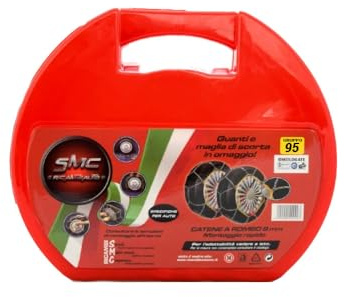SMC Catene da Neve omologate O-Norm TUV 9mm (Gruppo 95)