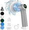Brosse de nettoyage électrique pour joints de salle de bain avec moteur puissant, 7 têtes de brosse, brosse de nettoyage avec affichage LED pour cuisine, salle de bain et voiture - 2 vitesses