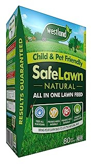 2.8kg Safe Lawn Natural Feed Pet & Child Friendly Lawn Fertiliser for Healthy, Green Grass – Organic-Based, Chemical-Free Formula