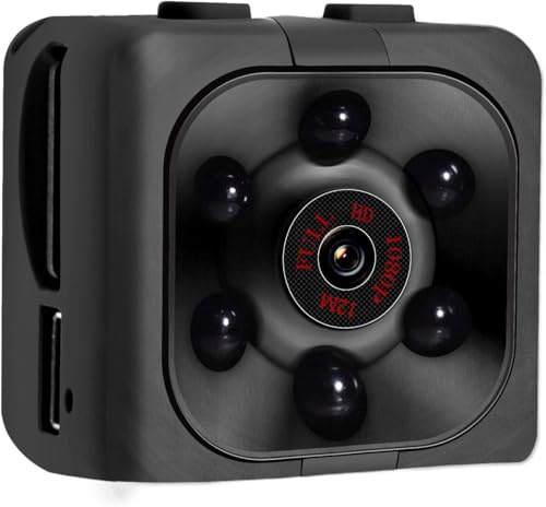 Sisfung Mini Spy Camera, 1080P HD Mini Spy Camera with Audio and Video Recording, Night Vision, Motion Detective - No Wi-Fi Need