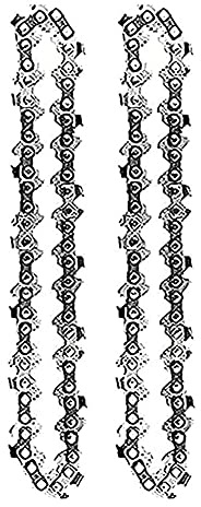 Tronçonneuse sans fil de 15,2 cm avec 2 batteries, 3 chaînes, petite scie à chaîne électrique portable, affichage du niveau de batterie, légère à une main, pour coupe de bois, élagage de jardin,