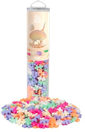PLUS PLUS Giocattoli da costruzione, 240 pezzi, giocattoli da costruzione per bambini, risorse di apprendimento creativo e giochi STEM per casa e viaggi, giocattoli per ragazze e ragazzi dai 5 anni in