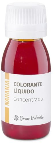 Colorante concentrato arancione liquido | Pigmento idrosolubile | Ideale per cosmetici | Tonalità vibranti e pastello | Uso in creme, shampoo, profumi | Confezione pratica | 1000 ml