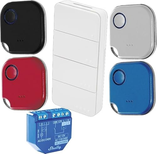 Shelly Smartes Garagentor Starter Kit - Blau