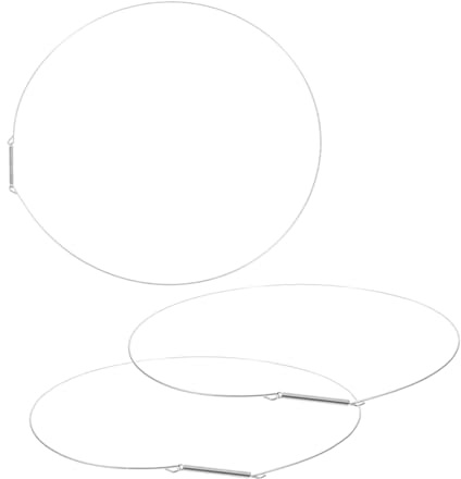 BESPORTBLE 3pcs 34cm Washer Door Seal Clamp Heavy-duty Stainless Steel Spring Wire Retainer Washing Machine Drum Gasket Replacement for Front Load Appliances