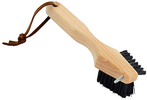 Redecker 381216 Schuhsohlenbürste, 16 cm, Buchenholz & Wildschweinborste