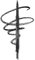 Eyebrow Pencil Natural Look, Black, Easy To Use, Long-Lasting, Waterproof, Precise Application, Vegan & Cruelty-Free 0.08g (105#Black)