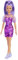 Barbie Fashionista Muñeca pequeña con Pelo Morado, Vestido con Estilo monocromático y Accesorios de Moda de Juguete (Mattel HBV12)