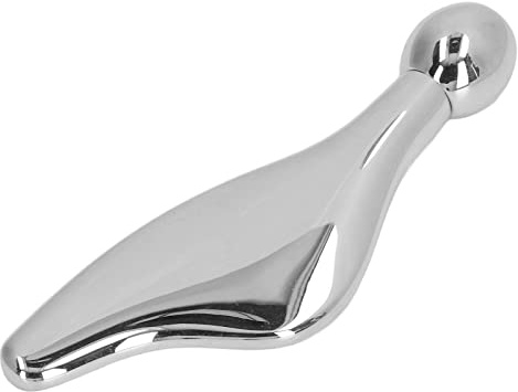 Gesichts-Gua-Sha-Roller, Gesichtsmassagegerät, Metall-Gesichtsroller, Gua-Sha-Massagewerkzeug, Augenmassagestab, Augenroller, Anti-Falten-Aging, Augenringe, Augenermüdung,