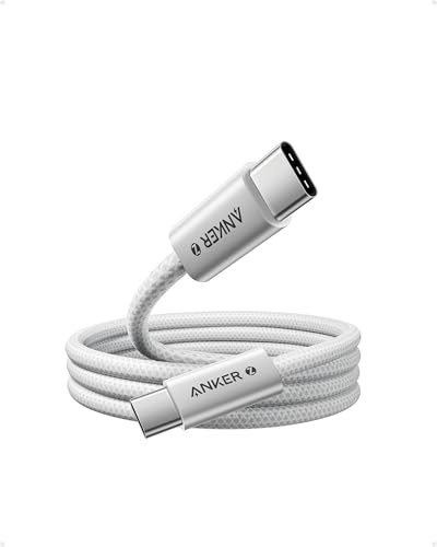 Anker 240W USB C Kabel, [1m] PD 3.1 Schnellladekabel USB C auf USB C Kabel, USB C Ladekabel für iPhone 17 Pro Max/iPhone Air/16/15 Serie, Samsung Galaxy S26/S25, MacBook Pro/Air, iPad Pro/Air
