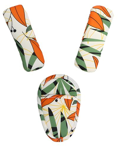 COYUN 3 Pièces Housse de Ceinture de Sécurité pour Bébé, Voiture Protège Ceinture de Sécurité Coussin, Housses de ceinture et coussins de ceinture de sécurité pour porte-bébé Protéger Cou Epaules
