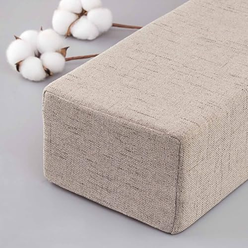 Pont de matelas lavable de 200 cm pour lit et extension de matelas avec housse, idéal pour les espaces de chevet, doux et solution