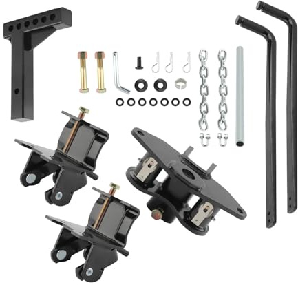 Gancio di traino, Barra di distribuzione del peso con attacco for gancio di traino Sway Control for rimorchio, bicicletta, camion, ricevitore da 2, totale 8.,Estremamente versatile