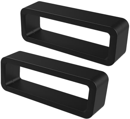 Byte av klockarmband – klockarmband ögla | smartwatch ringjusterare silikon 2 x stötsäkert för låssäkerhet smartklocka kompatibilitet, gummiremhållare, fästhållare, säkerhetsring