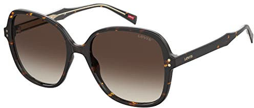 Levi's Damen Lv 5015/S Sonnenbrille, Braun (Havana/Brown Gradient), 56
