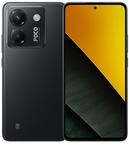 XIAOMI Poco M7 Pro 5G Smartphone, 12+512GB, Schwarz, mit NFC, ohne Ladegerät, 5110mAh Akku, 45W TurboCharge, 120Hz HD AMOLED Display