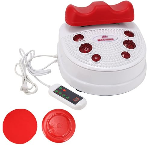 Máquina masajeadora de pies para circulación sanguínea y alivio de la fatiga, dispositivo de masaje de fisioterapia chi para relajación y bienestar