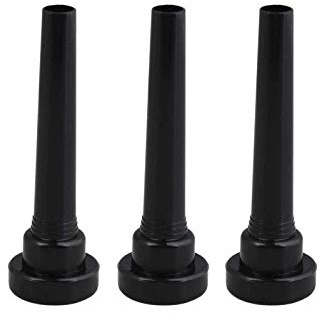 3pcs Trumpet Mouthpiece 3C 5C 7C Classic Shape Black Plastic Mouthpiece Trumpet Accessories Parts