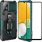 Samsung Galaxy A13 5G, A13 4G, M13 5G, A04S Case,Folmeckat with HD Screen Protector Military Grade Protective with Belt Clip and Kickstand Protective for Galaxy A13 4G Phone Case 6.6 Dark Green