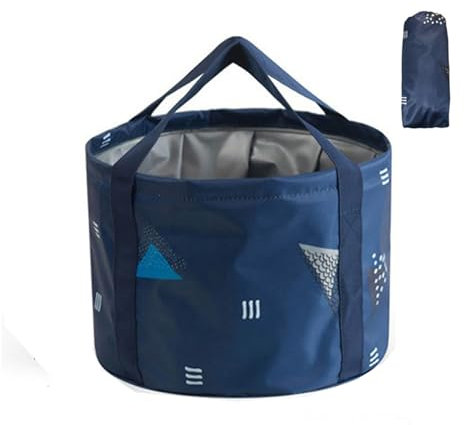 Collapsible Bucket for Soaking Feet, Folding Water Bucket Collapsible Foot Bath Tubs Portable Foot Basin Soaking Feet for Home Travel Foot Spa, 25L