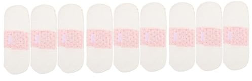 TOVINANNA 9stücke Waschbare Damenbinden Atmungsaktive Menstruationspads Aus Bio-baumwolle Wiederverwendbare Slipeinlagen Für Zusätzlichen Schutz Wasserfest Für Täglichen Gebrauch