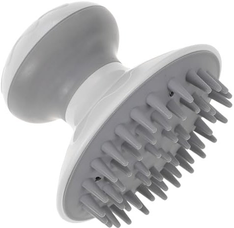 WATIIFUFU Masajeador Eléctrico de Cabeza Compacto para Masaje del Cabelludo Peine Masajeador Portátil para Aliviar Fatiga y Mejorar Circulación Sanguínea