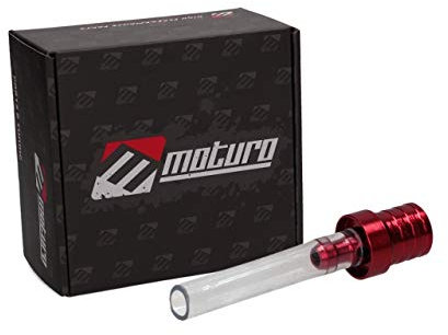 Moturo Tank Entlüftungsschlauch rot Entlüftungsventil für Dirt Bike Pocket Bike
