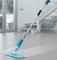 Spray Mops for Floors Microfibre Flat Floor Mop with Spray Dry Wet Mop for Hardwood Laminate Tiles Floors, Dust Mop with Reusable Microfiber Pads & Refillable Bottle (Blue)