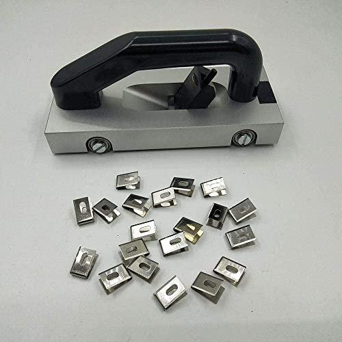 Pistolet de soudage en plastique avec chalumeau à air chaud, pistolet à souder, outils de sol, kit de soudage 1600 W (rainurage de soudage en vinyle)