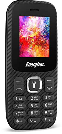 Energizer - Móvil E13-2G - Teléfono con Teclado árabe - Teléfono Celular Dual Sim (Mini SIM) - Negro