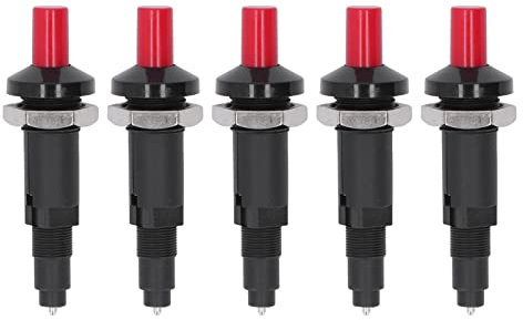 Allumage Piézo-électrique 5 Pièces, Prise à une Prise, Allumeur à Bouton-poussoir, Accessoires Pour Briquet De Cuisine, Allumage Facile Et Fiable, Convient Aux Radiateurs à Gaz, Fours, Cuisinières